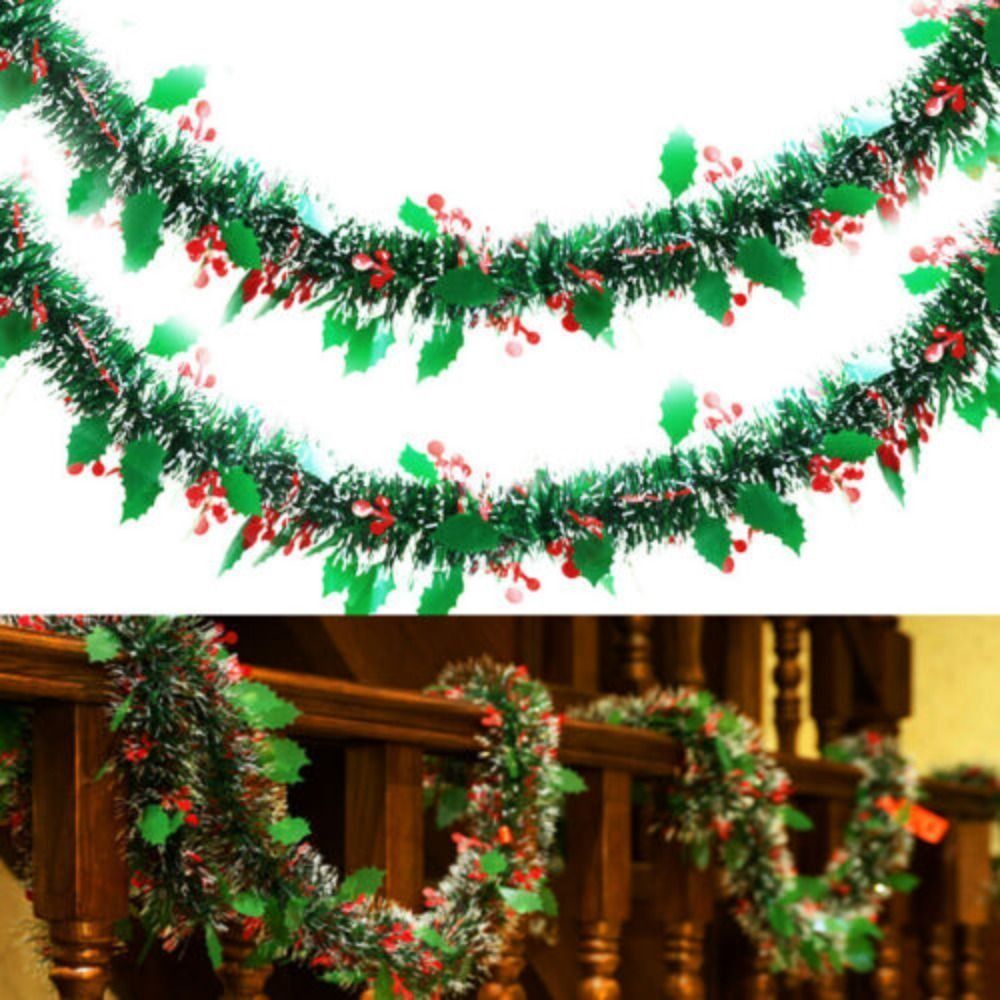 2PCS Reusable 2M Christmas Gar - Tinsel Garland Decoration review and price