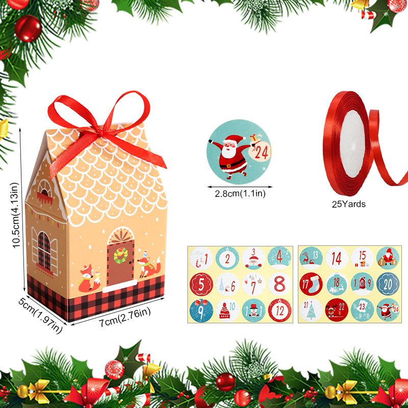 24Sets Christmas Advent Calend - Advent Calendar Gift review and price