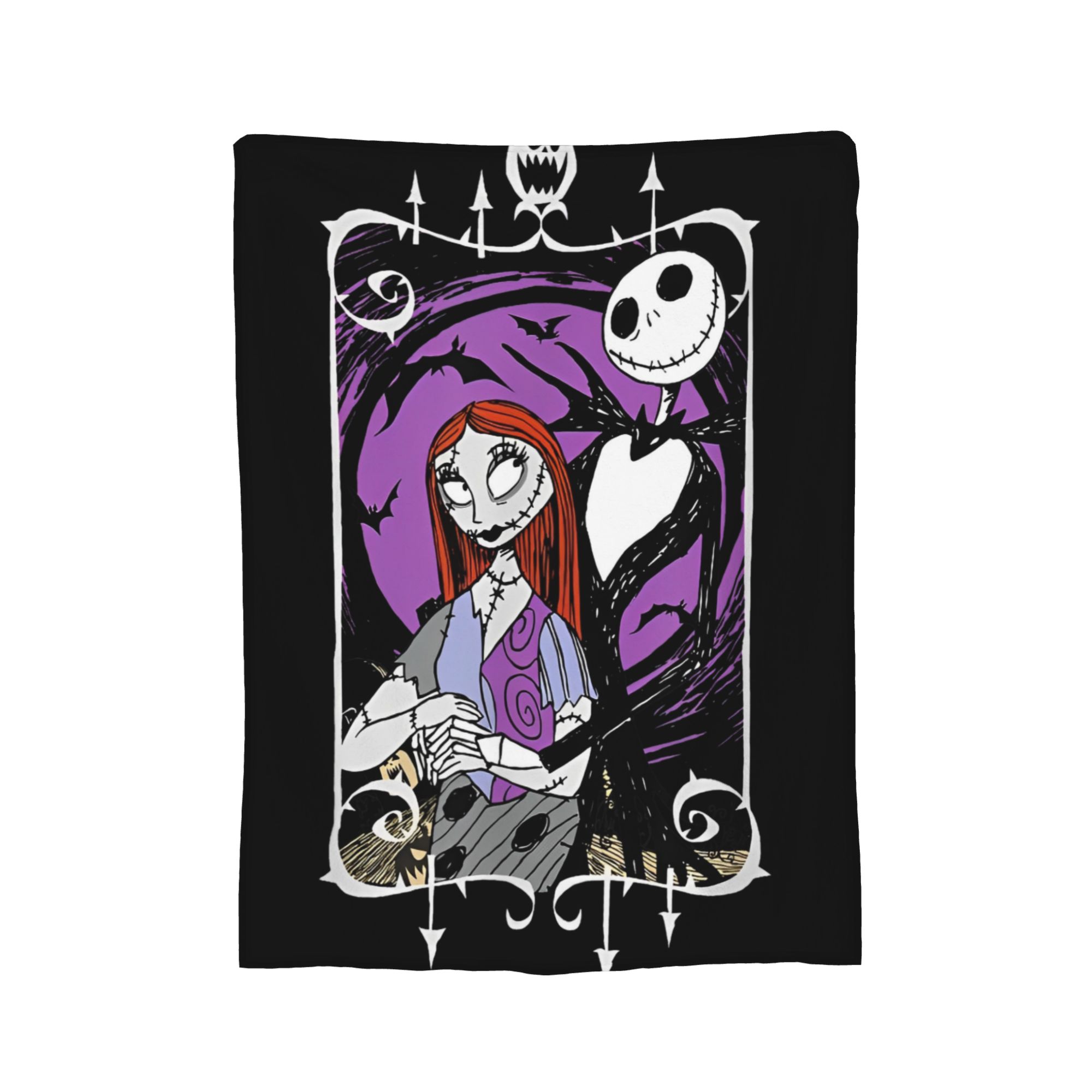 Nightmared Before Christmas Ja - Christmas Throw Blanket review and price
