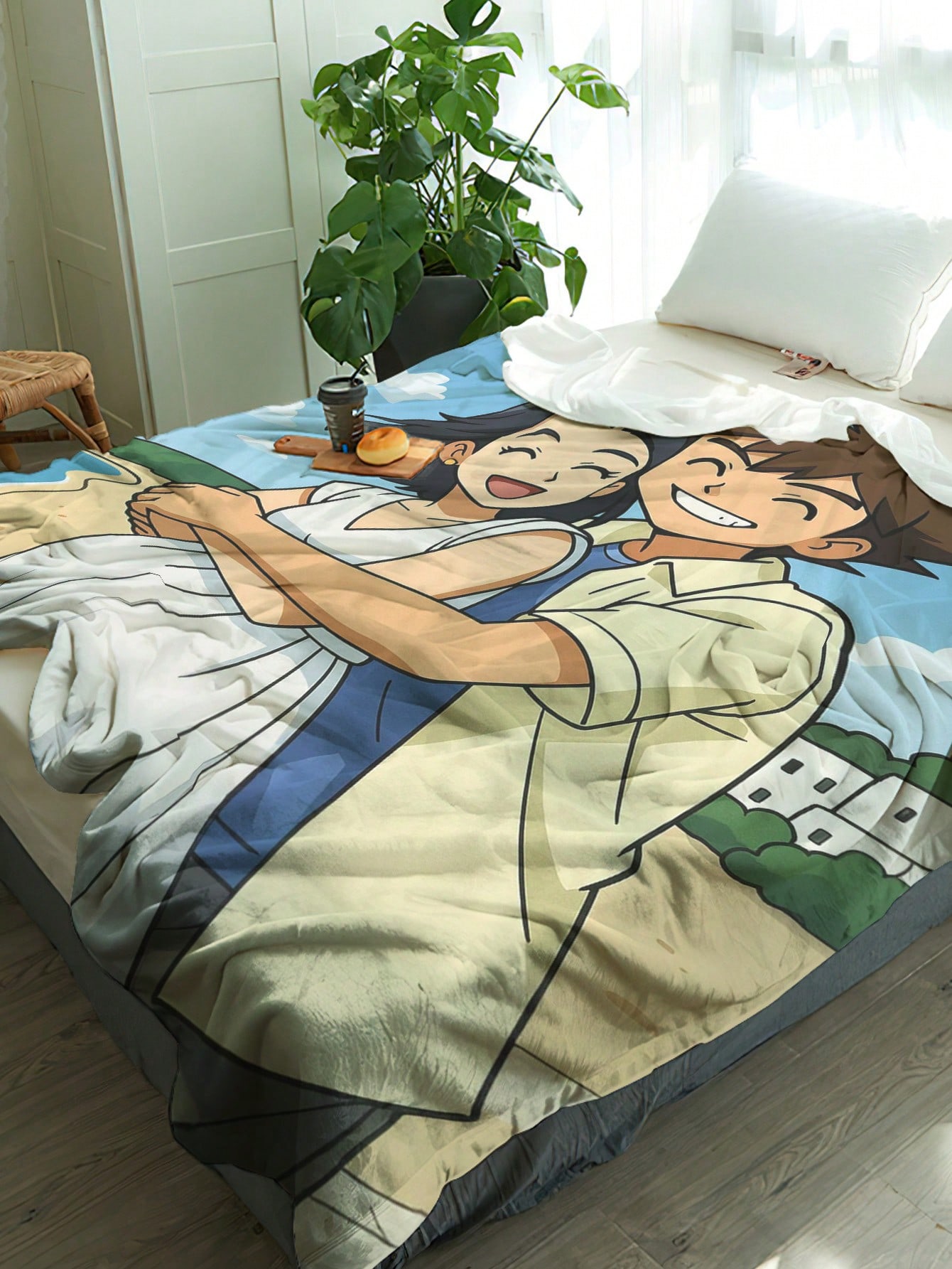 Custom AI Style Photo Blanket  - Christmas Throw Blanket review and price