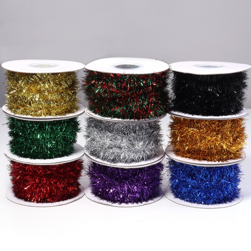 10Yards Christmas Tinsel Ribbo - Tinsel Garland Decoration review and price