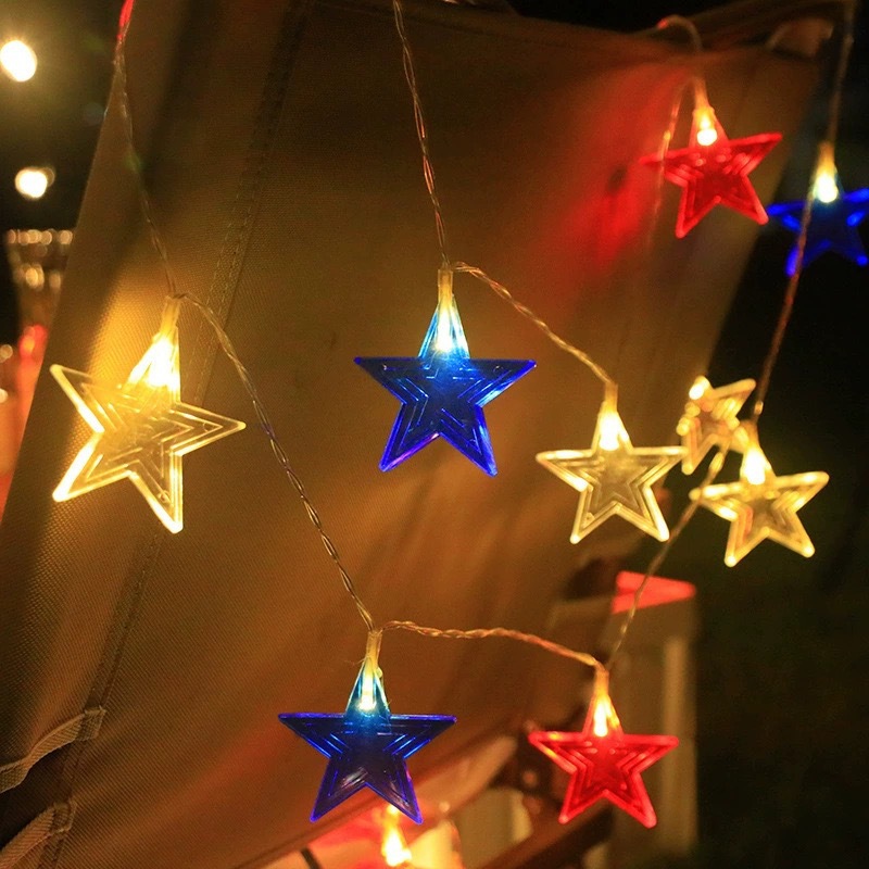 3Color Star LED String Lights  - Led Fairy String Lights review and price
