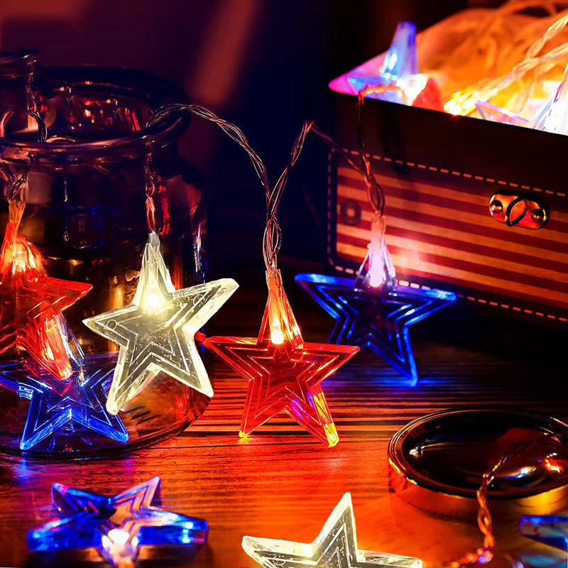 3Color Star LED String Lights  - Led Fairy String Lights review and price