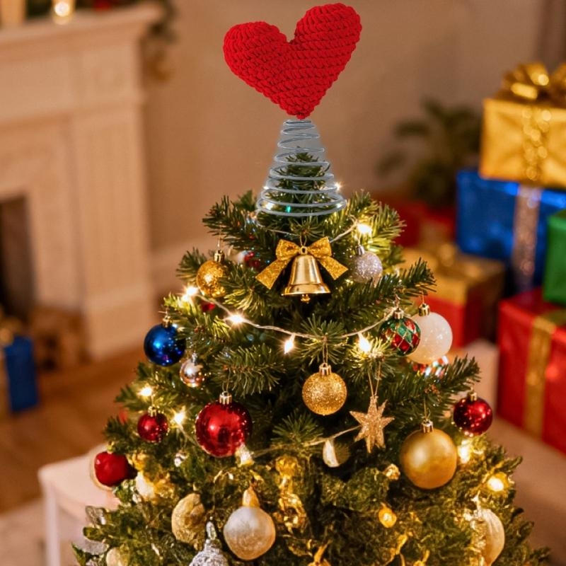 Spring Loaded Heart Christmas  - Star Tree Topper review and price