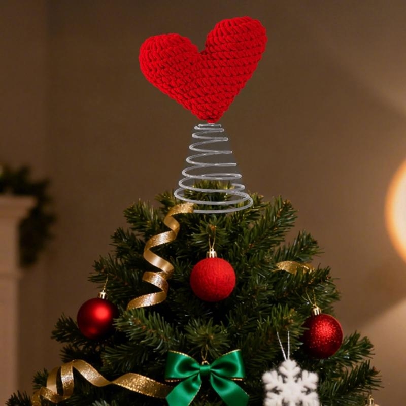 Spring Loaded Heart Christmas  - Star Tree Topper review and price