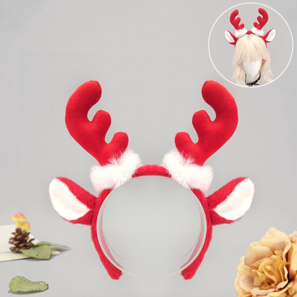 Realistic Plush Antler Headban - Reindeer Antlers Headband review and price
