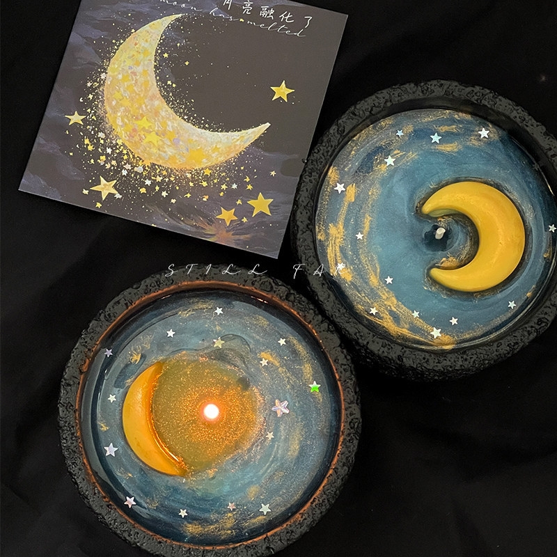 Melting Moon Scented Candle Ha - Holiday Candle Set review and price