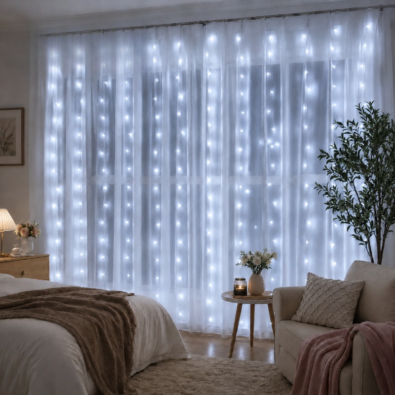 3/4/6m Curtain LED String Ligh - Led Fairy String Lights review and price