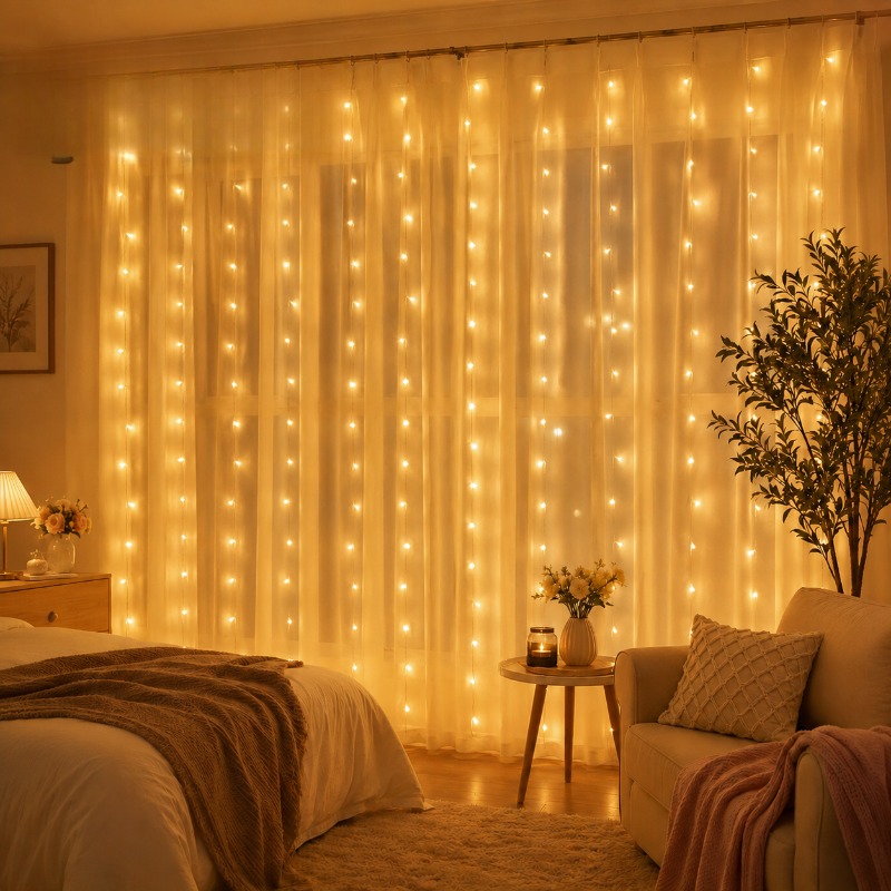 3/4/6m Curtain LED String Ligh - Led Fairy String Lights review and price