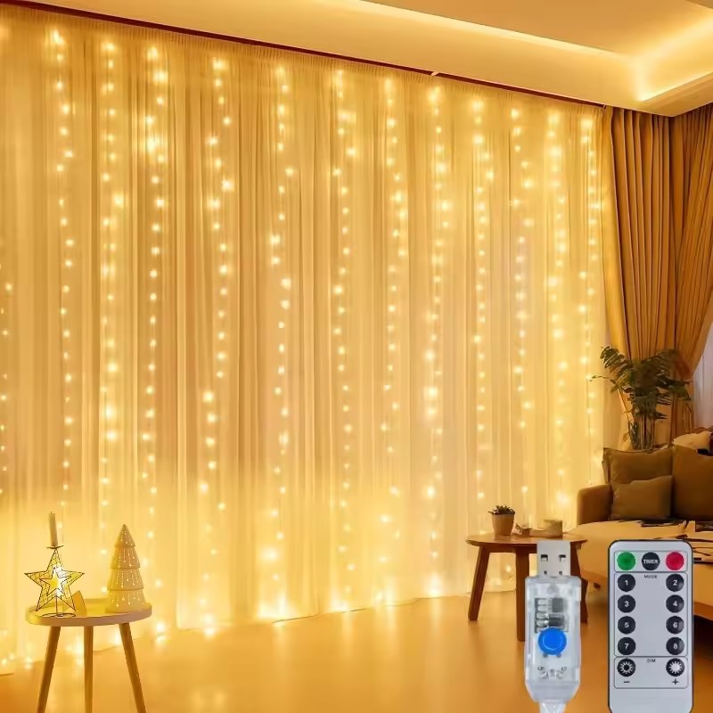 3/4/6m Curtain LED String Ligh - Led Fairy String Lights review and price