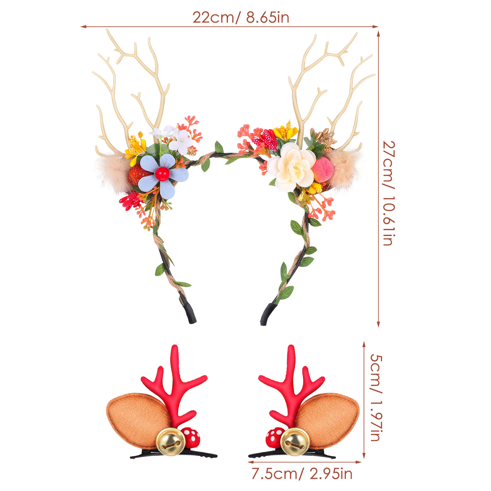 1Set Antler Headband Women Rei - Reindeer Antlers Headband review and price