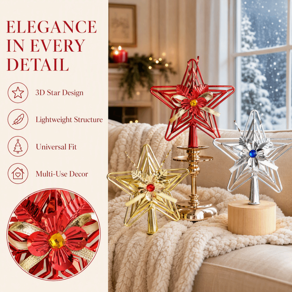 Plastic Star Topper Electropla - Star Tree Topper review and price