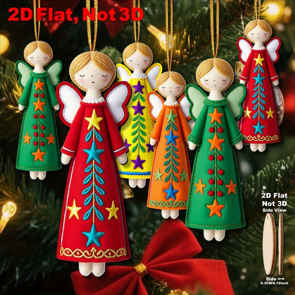 16Pcs Colorful Angel Decoratio - Star Tree Topper review and price