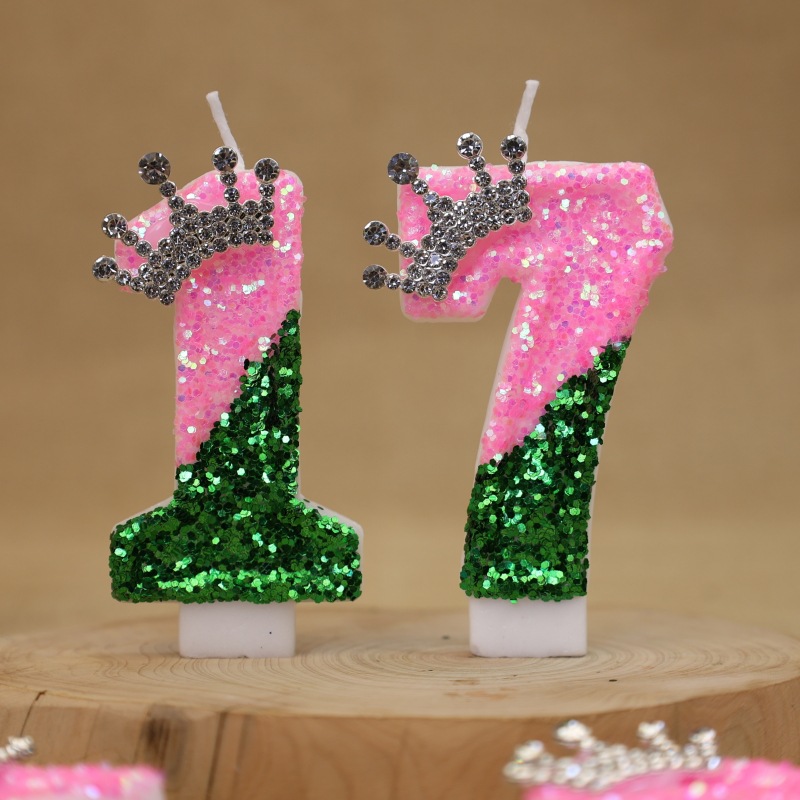 Sparkling Light Green Princess - Holiday Candle Set review and price