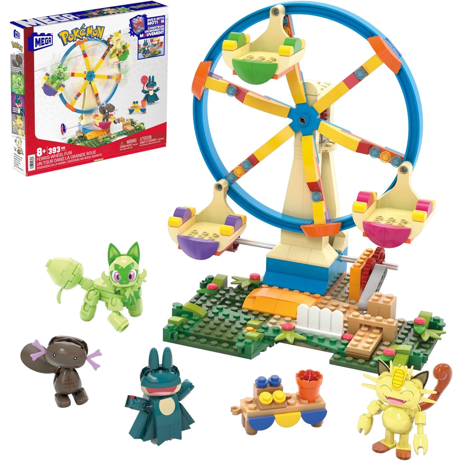 MEGA Pokémon Fun on the Ferris - Lego Set Technic review and price