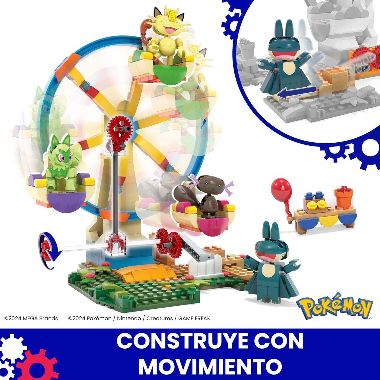 MEGA Pokémon Fun on the Ferris - Lego Set Technic review and price