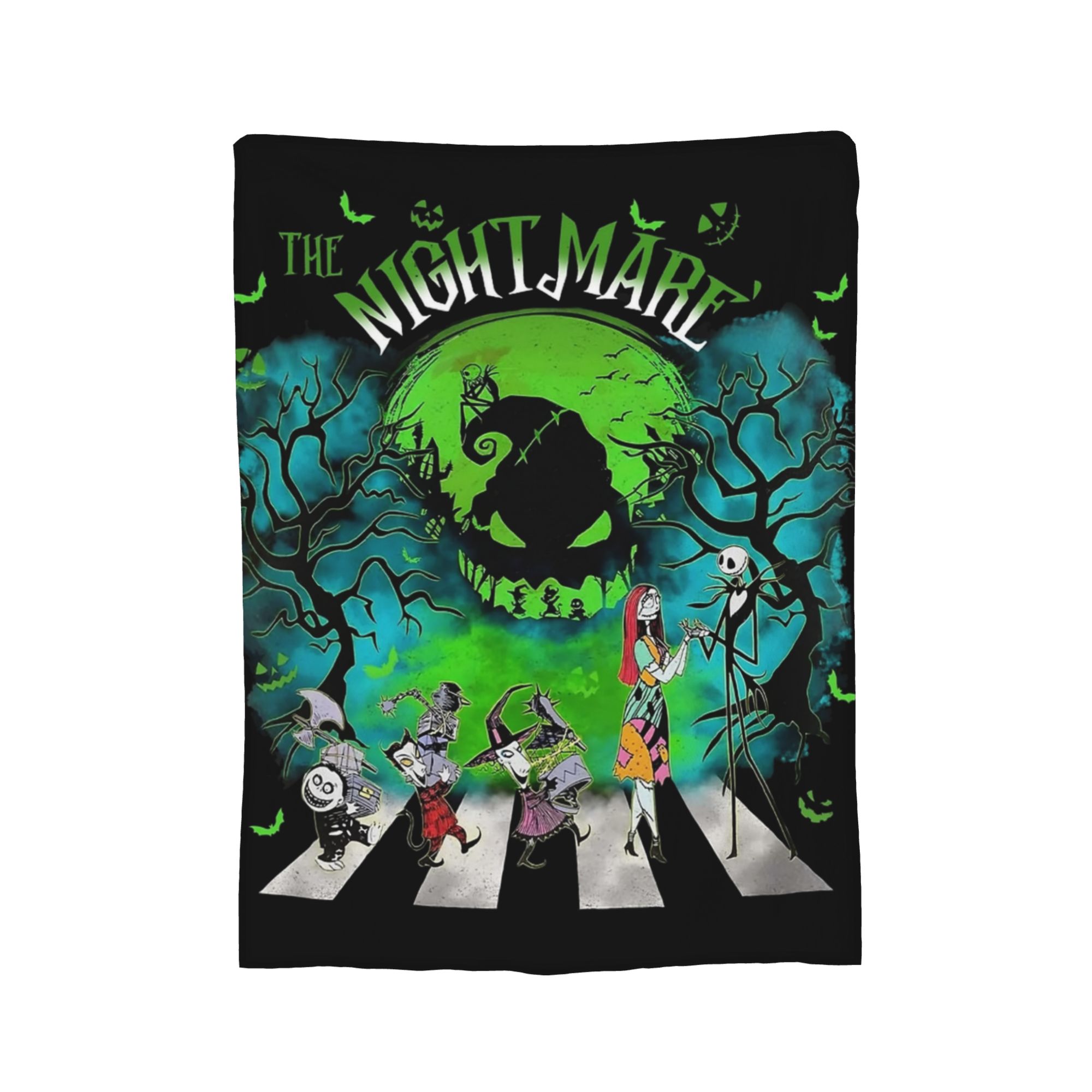 Oogie Boogie Man Nightmared Be - Christmas Throw Blanket review and price