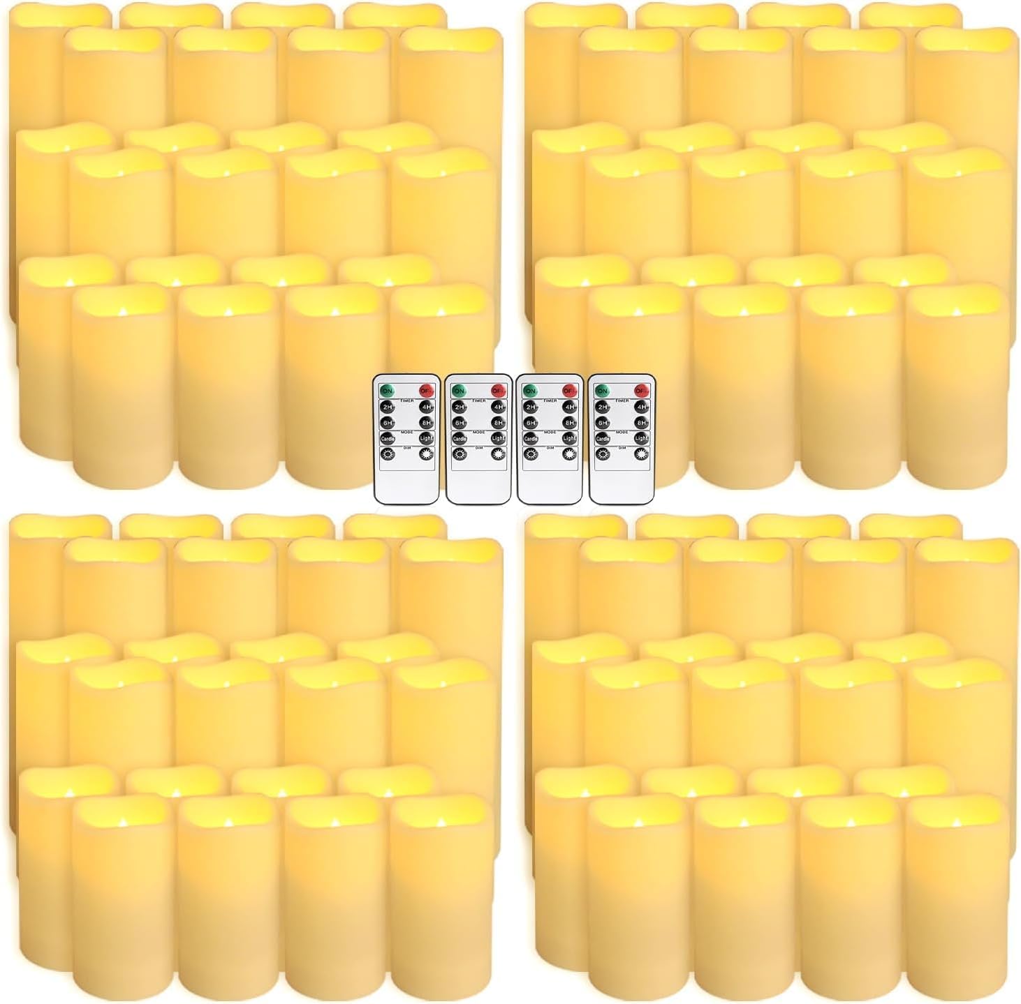 Set of 96 Waterproof Outdoor F - Holiday Candle Set review and price