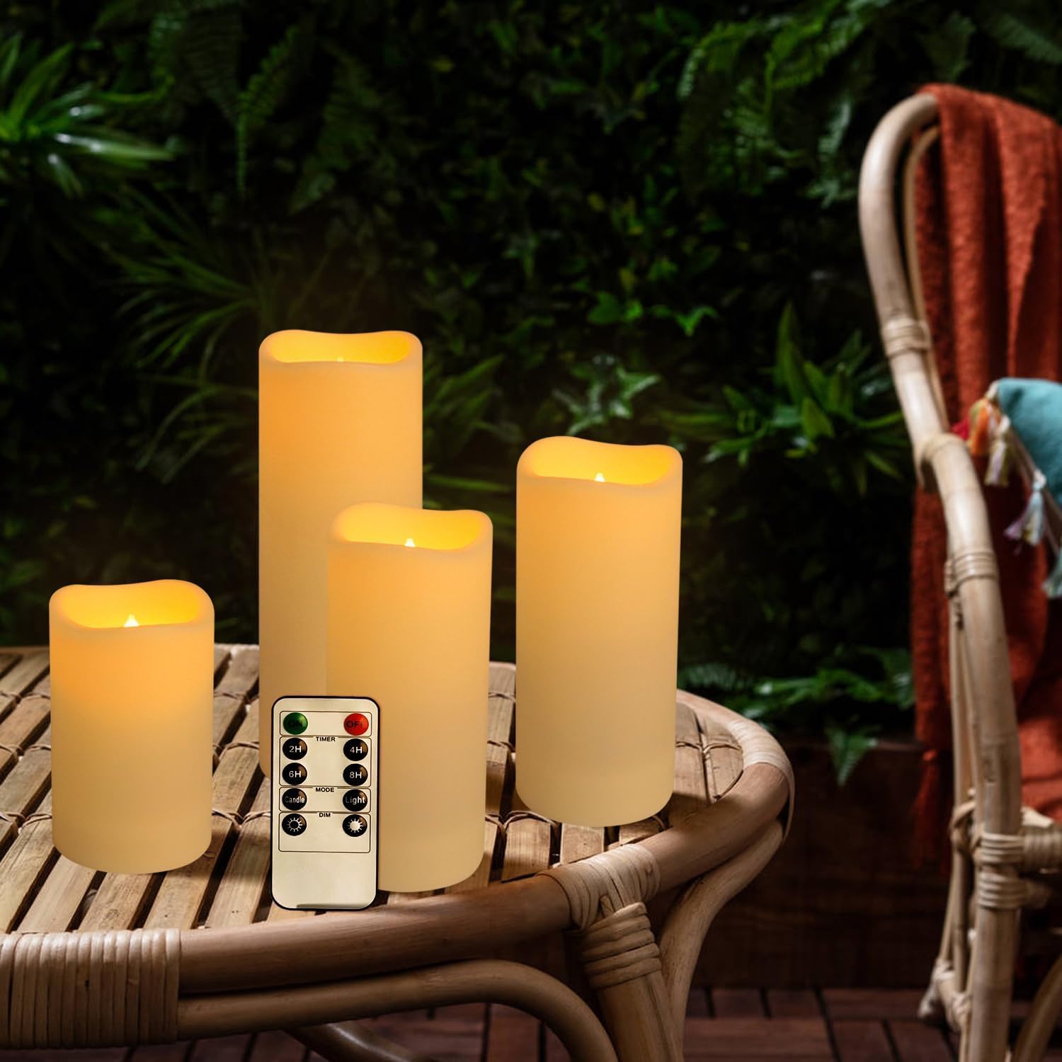 Set of 96 Waterproof Outdoor F - Holiday Candle Set review and price